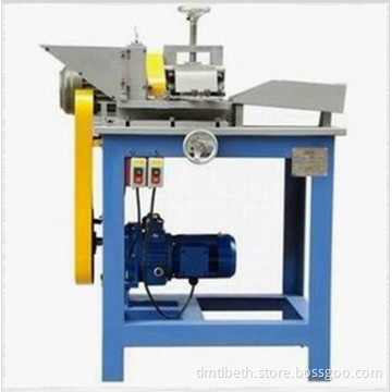 Terminal pin chamfering machine for heating element